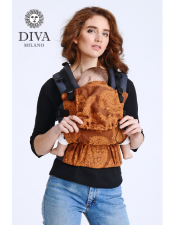 Diva Half Wrap Conversion Buckle Carrier: Terracotta, The One!