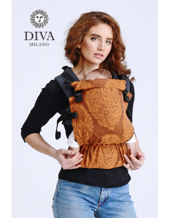 Diva Half Wrap Conversion Buckle Carrier: Terracotta, The One!