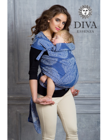 Diva Toddler Mei Tai 100% cotton: Azzurro