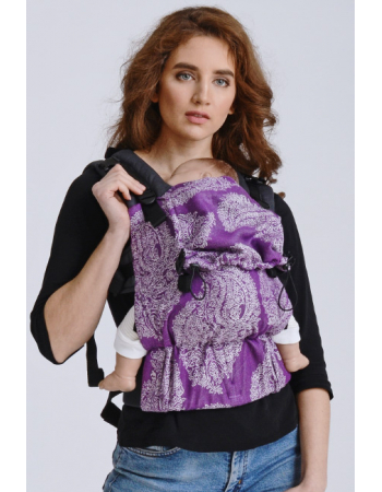 Diva Half Wrap Conversion Buckle Carrier: Viola Bamboo, The One!