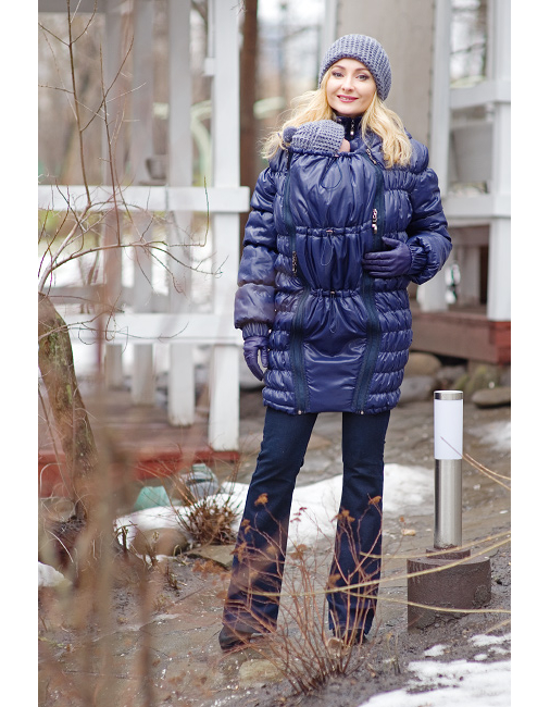 maternity and babywearing coat