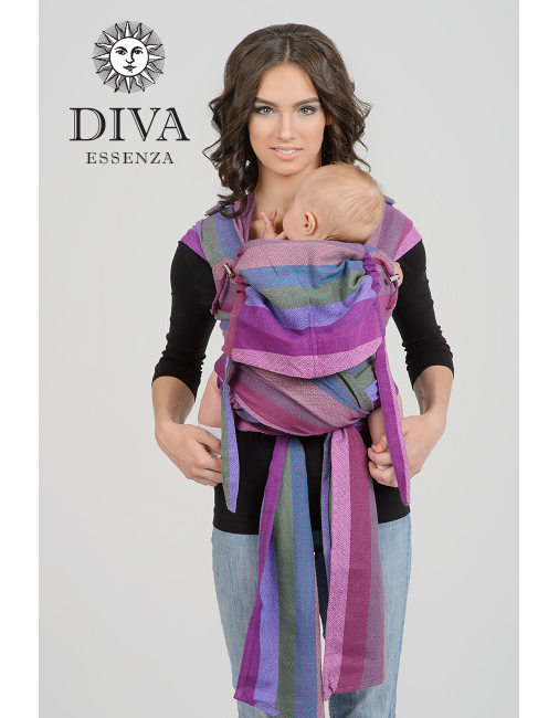 Diva Essenza Mei Tai 100% cotton diamond weave: Musa