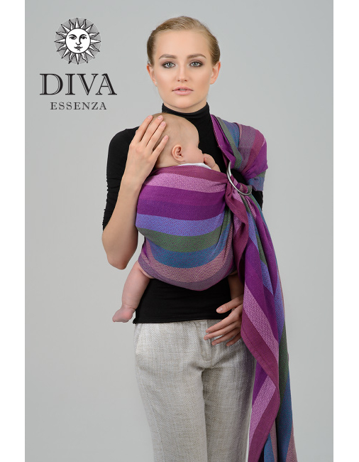 Diva Essenza 100% cotton diamond weave: Musa Ring Sling